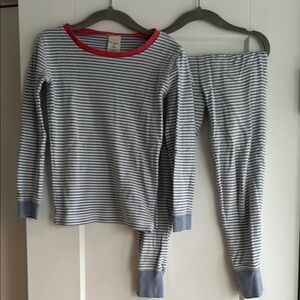 Mini Boden size 6 Striped Pajama Set